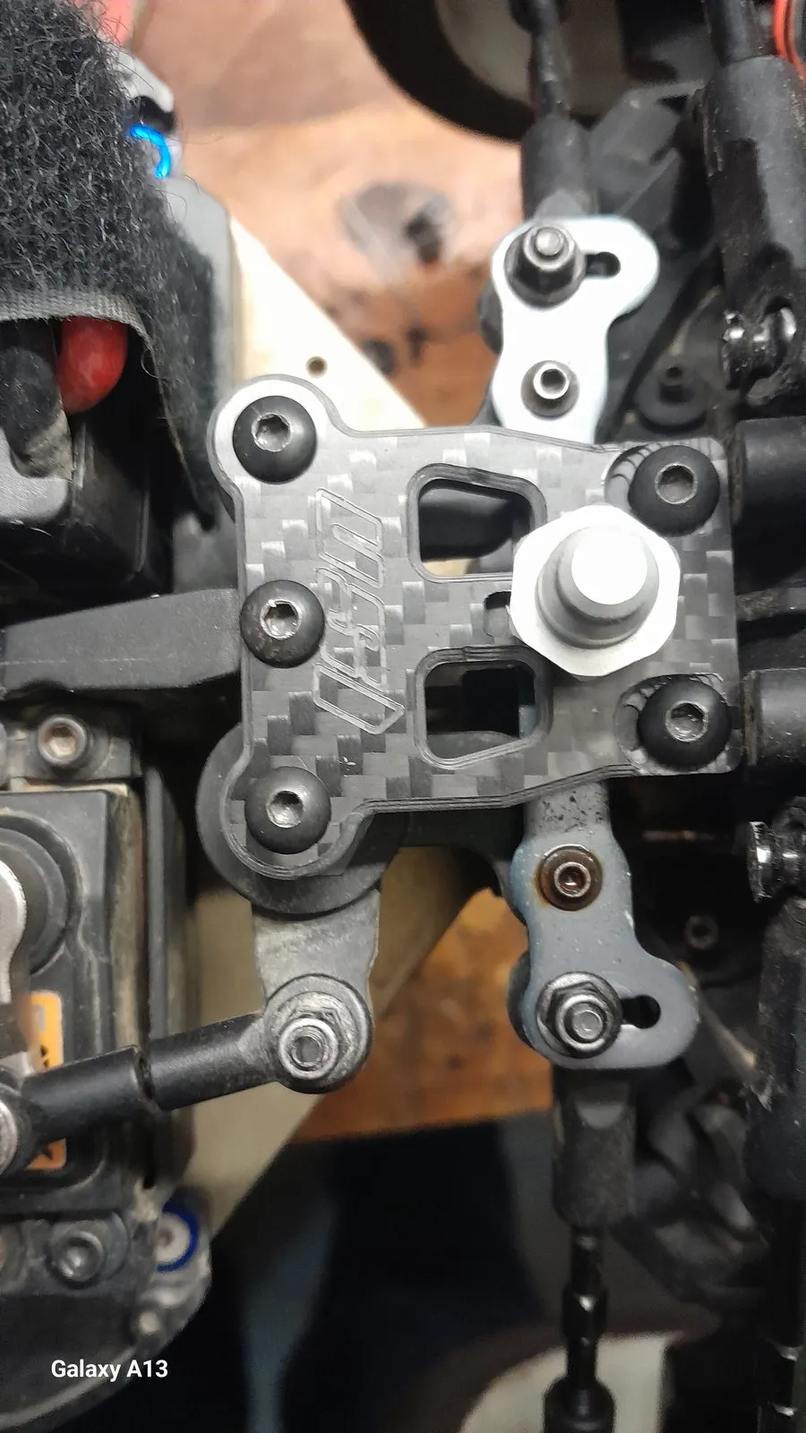 Platine sauve-servo carbone Tekno EB48 / NB48, photo 4