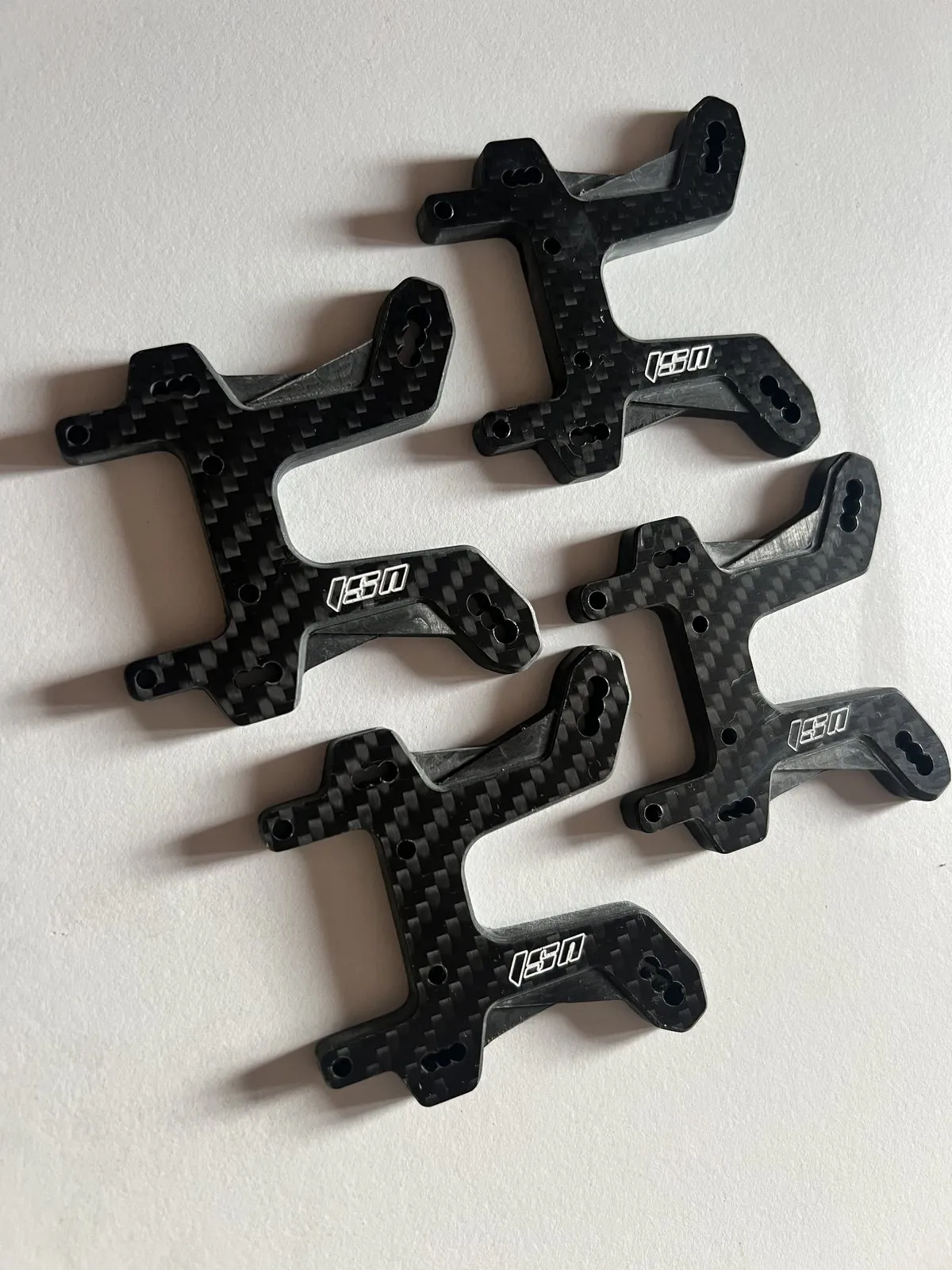 Supports d'amortisseur carbone Tekno EB48 / NB48 2.2, photo 11