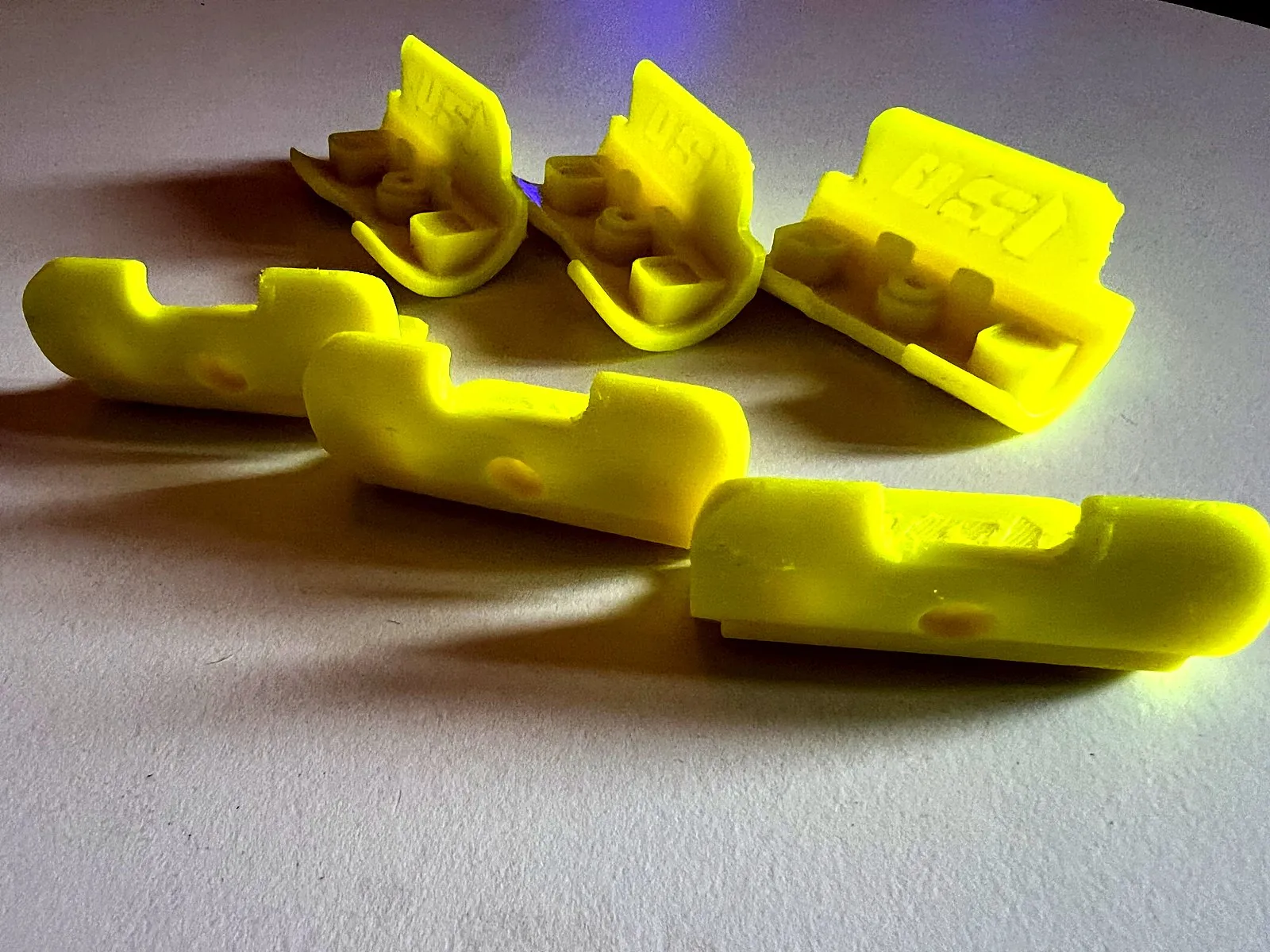 Pare-chocs et skids JSN Concept en TPU jaune